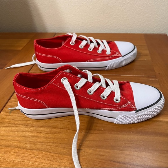 AIRWALK shoes women’s men’s size 9 red sneakers tennis shoes red unisex shoes - Picture 11 of 13